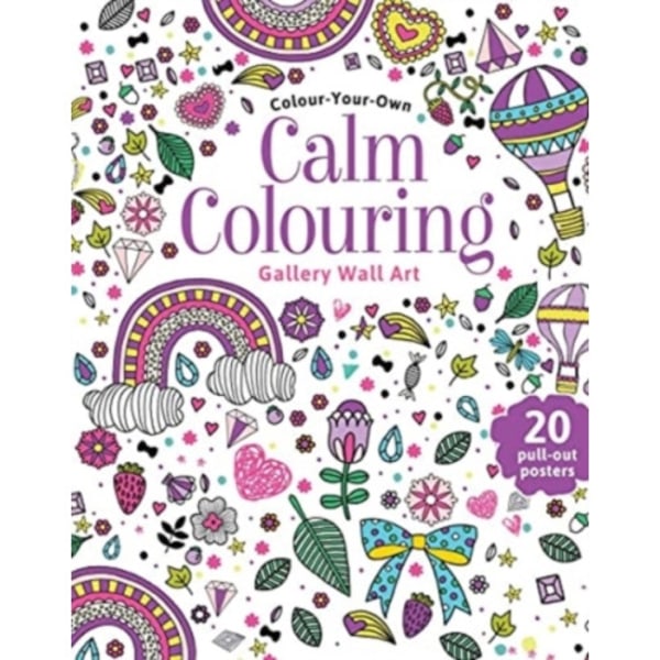 Wall Art - Calm Colouring (häftad, eng)