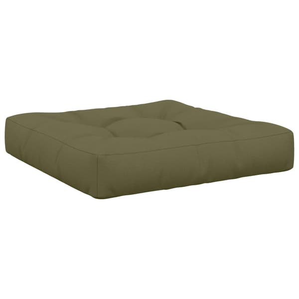 1-delad Sittdyna VIANEN 100% Polyester Olivgrön 80 x 80 x 12 cm