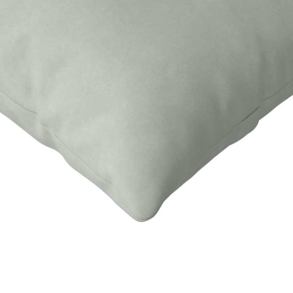 Sofakuddar 2 pcs Ljusgrå 200 x 40 cm Kordread tyg