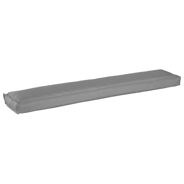 Pallkuddset 2 pcs Grå 200 x 40 x 8 cm Oxford Tyg