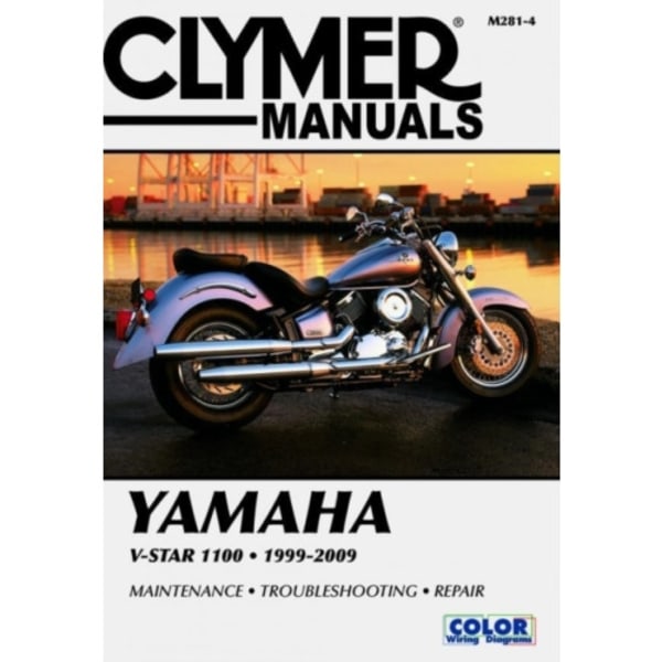 Yamaha V-Star 1100 Series Motorcycle (1999-2009) Service Repair Manual (häftad, eng)