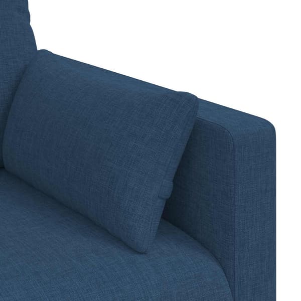 Soffa Blå 139 x 78 x 80 cm tyg