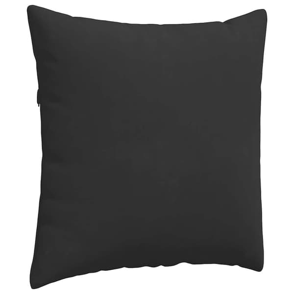 Sofakuddar 2 pcs Svart 60 x 60 cm tyg