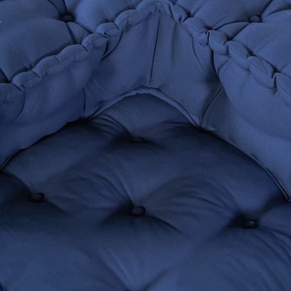 Modulsofa enhet 3 pcs Indigo Tyg