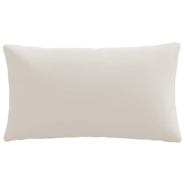 1-delad ryggkudde PUTTEN 100% Polyester Vit 70 x 40 x 15 cm