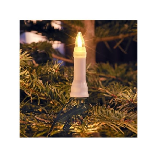 Julgransbelysning 16 LED utomhus 12m