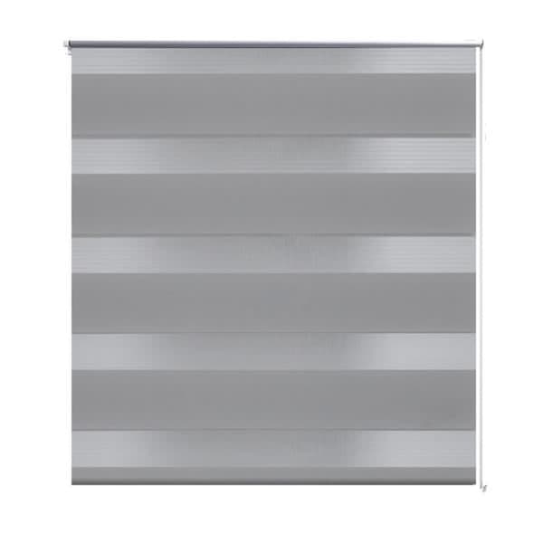 Zebragardin 60,9x120 cm Tygbredd 56,7 cm grå