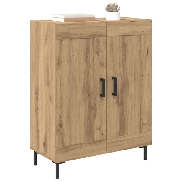 Sideboard Artisan Ek 69,5 x 34 x 90 cm Konstruerat trä och järn