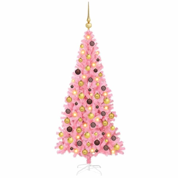 Julgran Rosa 180 cm PVC