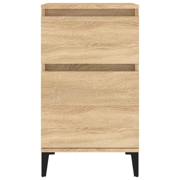 Sängbord sonoma-ek 2 st 40x35x70 cm