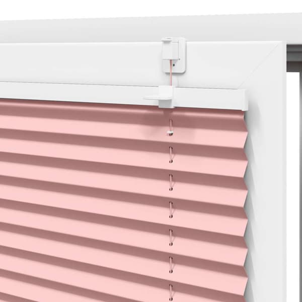 Plisserad persienn rosa 75x150 cm tyg bredd 74,4 cm polyester