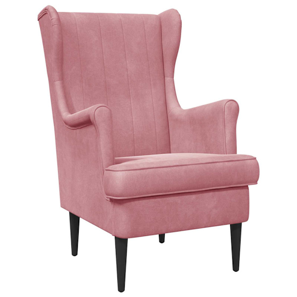 fåtölj Rosa Sammet