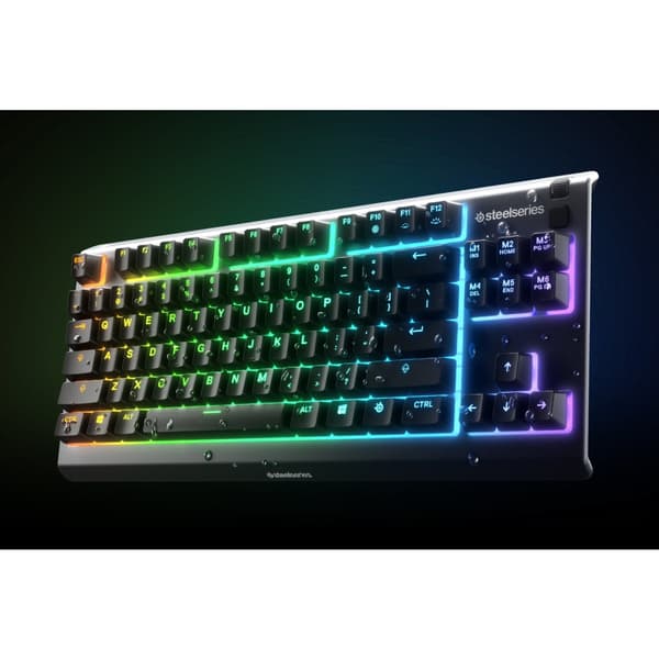 Steelseries Apex 3 TKL tangentbord USB QWERTY Nordic Svart