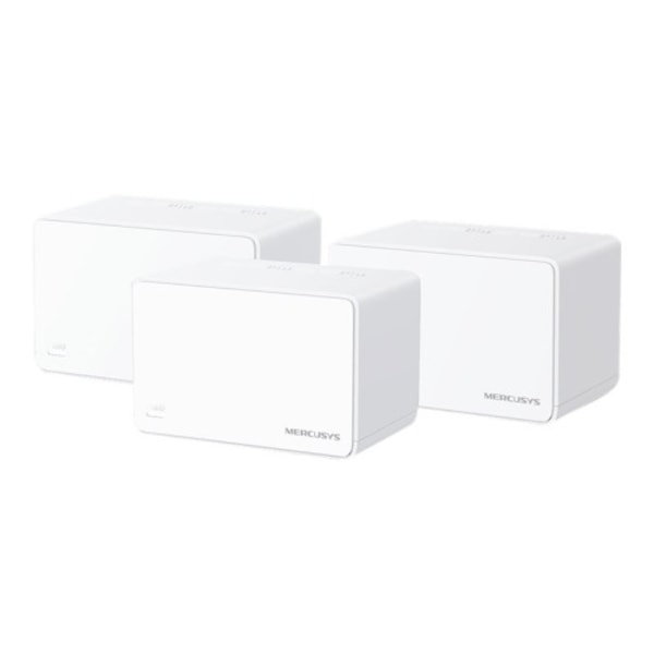 Mercusys Halo H80X V1 - Wifi-system - Wi-Fi 6 - skrivbordsmodell Vit