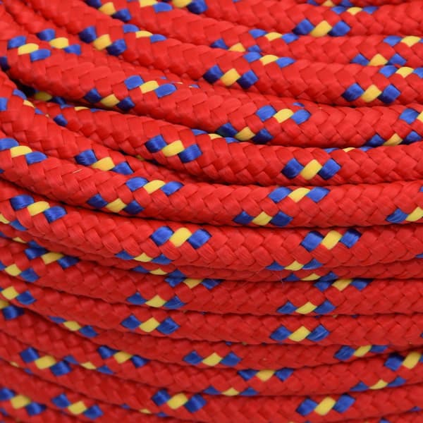 Mångsidigt bruksrep 10 mm 25 m Röd PP 645 kg Maxbelastning