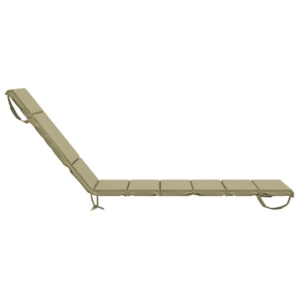 Solstol Kudde GEMERT 100% Polyester Ljusgrön 200 x 60 x 3 cm
