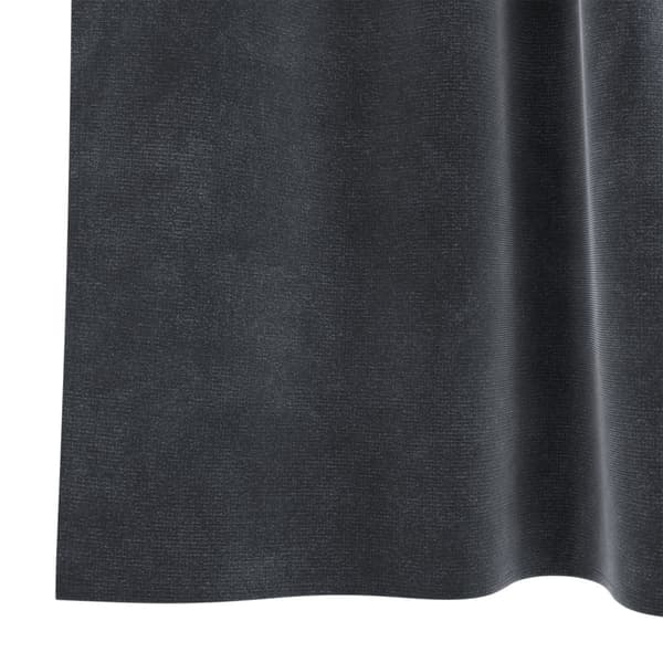 Mörkläggningsgardiner 2 pcs Mörkgrå 140 x 140 cm Sammet