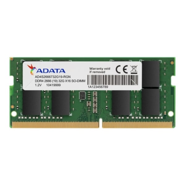 ADATA Premier Series - DDR4 - modul - 32 GB - SO DIMM 260-pin - 1600 MHz / PC4-25600 - ej buffrad