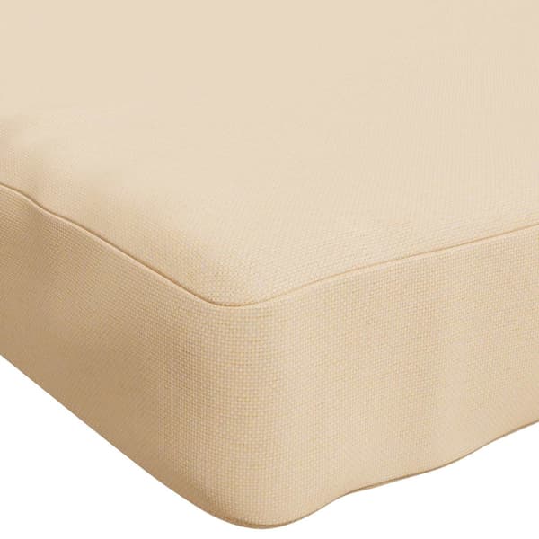 2-delade Bänk Kuddar VUGHT 2 st 100% Polyester Gräddvit