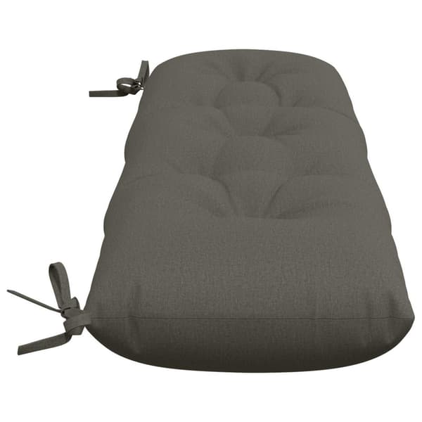 Bänk kudde VIANEN 100% Polyester Grå 110 x 30 x 12 cm