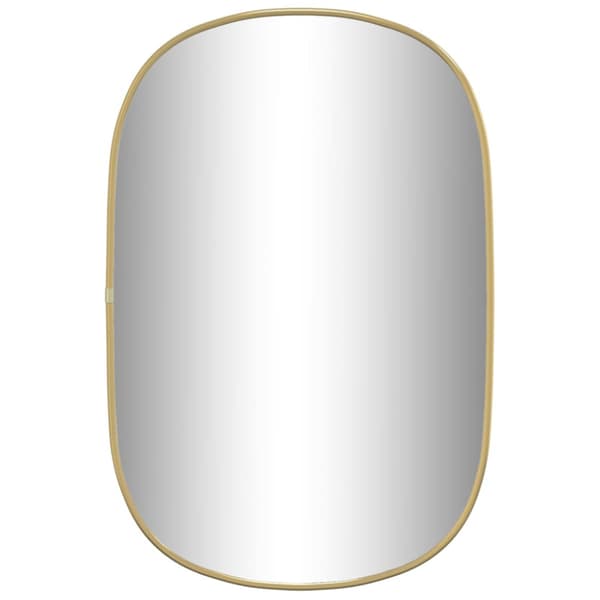 Väggspegel guld 60x40 cm