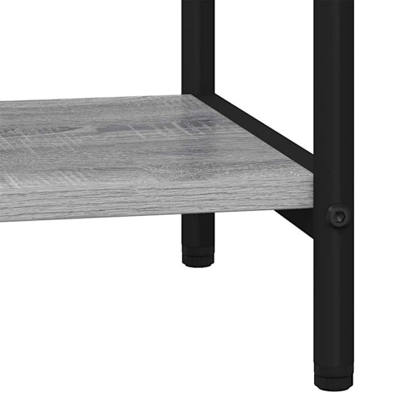 Hyllsystem Grå Sonoma 60 x 30 x 109 cm Konstruerat trä