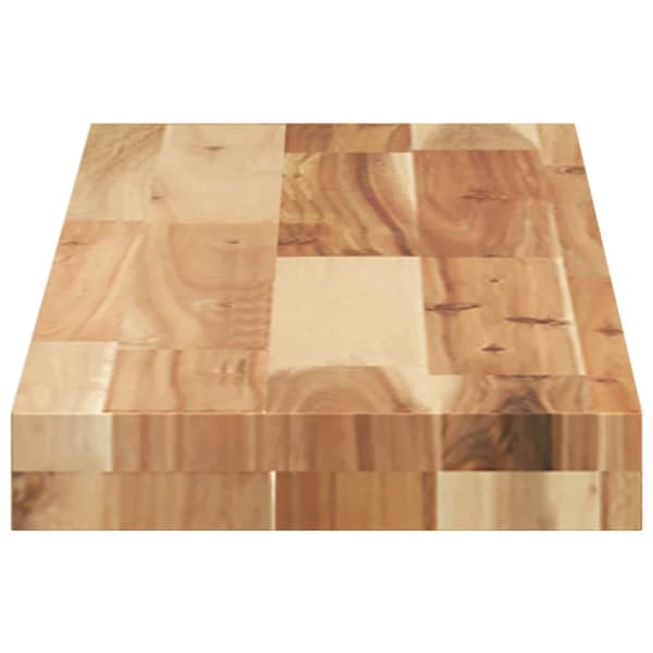 Bordsskiva 80x20x4 cm rektangulär massiv akacia