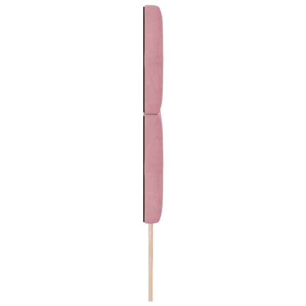 Huvudgavel Rosa 200 cm Sammet