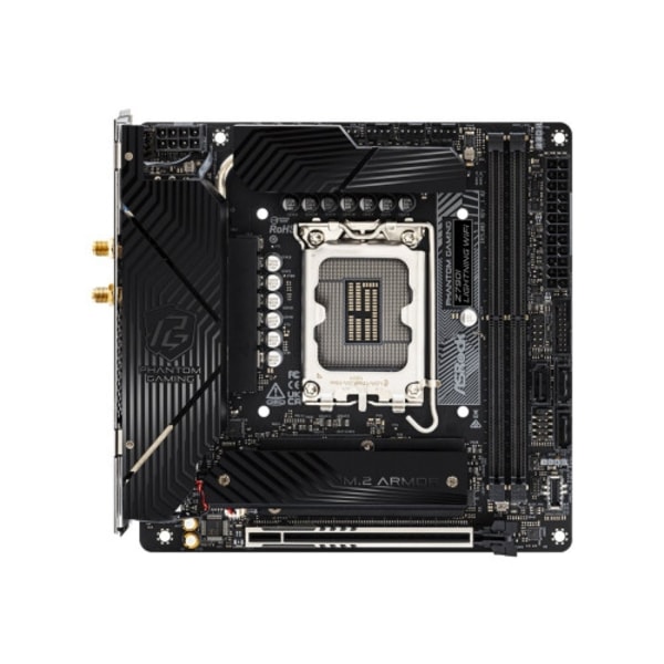 ASRock Phantom Gaming Z790I Lightning WiFi - moderkort - mini ITX - LGA1700-uttag - Z790