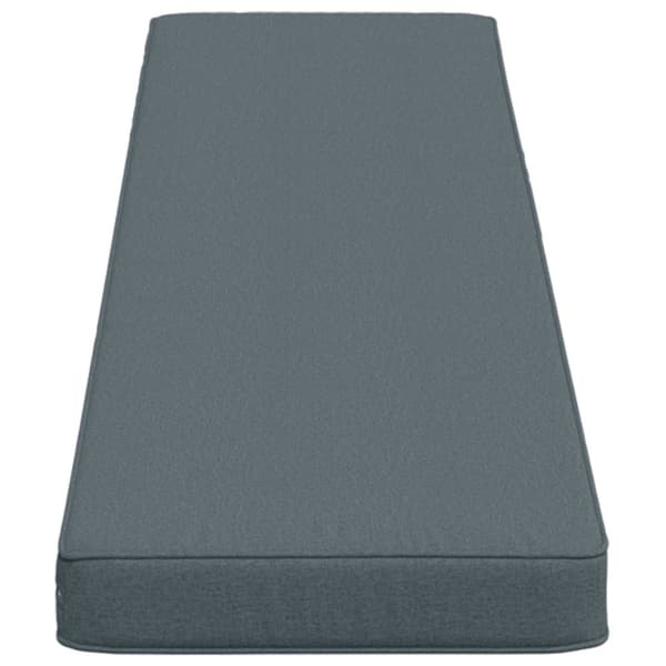 1-delad Bänk Kudde VUGHT 100% Polyester Blå 140 x 30 x 5 cm