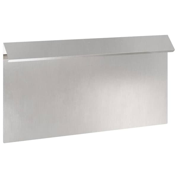 Snigelfence Silver 50 x 3,5 x 25 cm Rostfritt stål