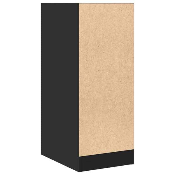 Apoteksskåp svart 30x41x77,5 cm konstruerat trä