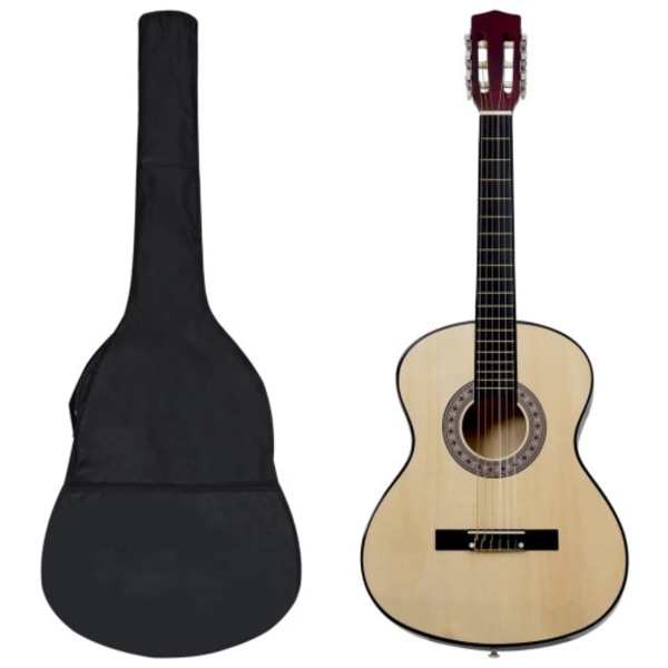 Gitarr för nybörjare 8 delar klassisk 3/4 36"