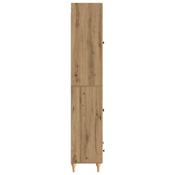 Skåpset 2 pcs 66 x 34,5 x 95 cm Konstruerat trä