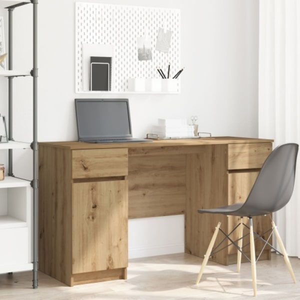 Skrivbord Artisan Ek 140x49x76 cm Konstruerat trä