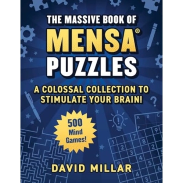 Massive Book of Mensa® Puzzles (häftad, eng)