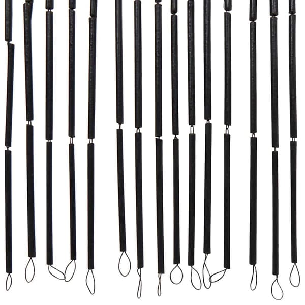 Insektsdörrgardin palmtryck 100x200 cm bambu