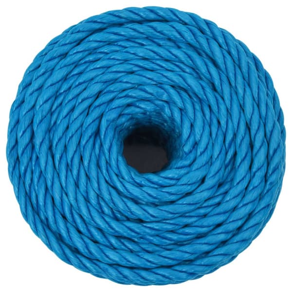 Rep blå 20 mm 100 m polypropylen
