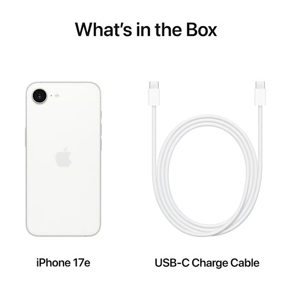 Apple iPhone 17e 256 GB - Vit
