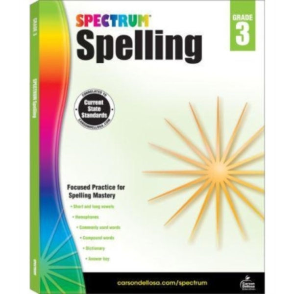 Spectrum Spelling Grade 3 (häftad, eng)