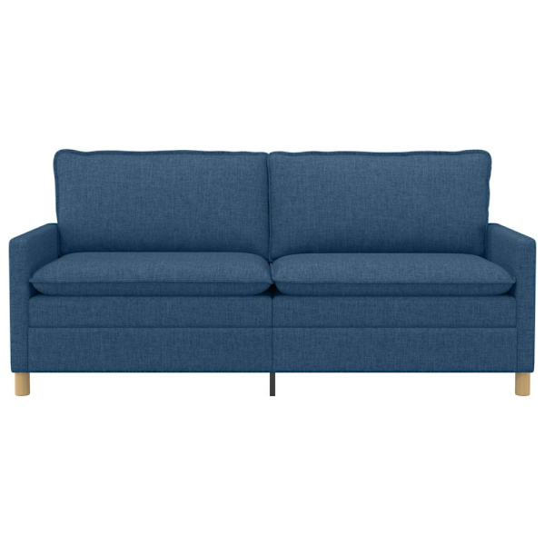 Soffa Blå Tyg