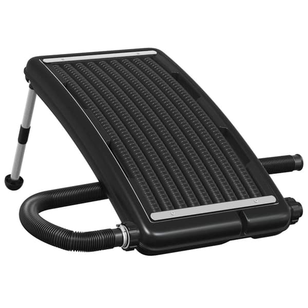 Välvd solpanel för pool 72,5x46 cm