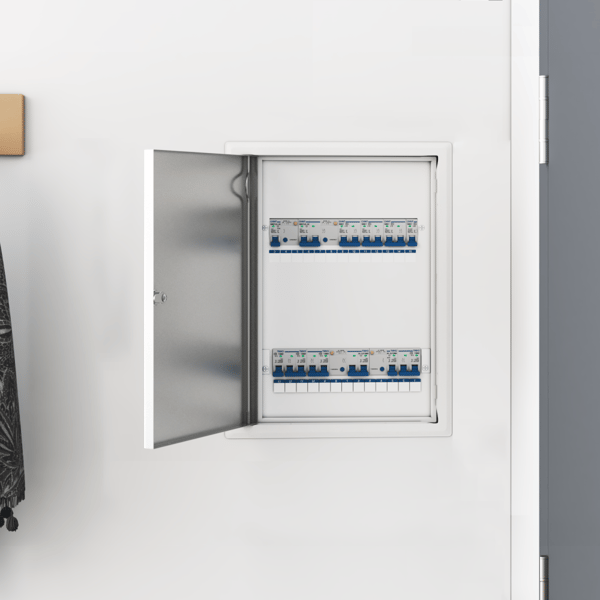 Åtkomstpanel Vit 43 x 33 x 3 cm Stål