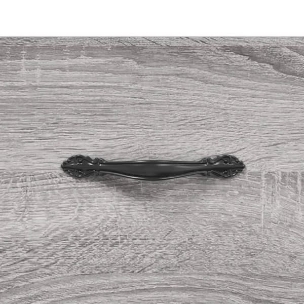 Väggskåp grå sonoma 100x36,5x35 cm konstruerat trä