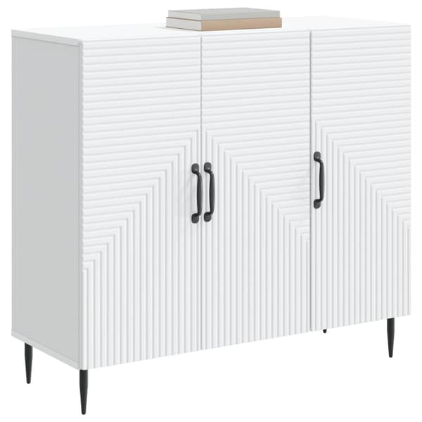 Sideboard Vit 89 x 34,5 x 80 cm Konstruerat trä