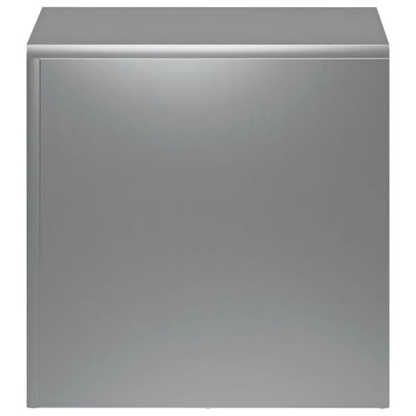 Växtställ 2 pcs Silver 40 x 40 x 40 cm Rostfritt stål