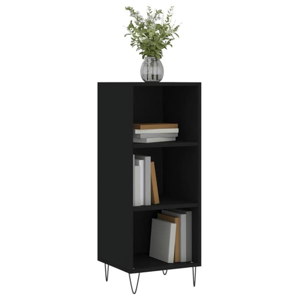 Skänk vit 34,5x32,5x90 cm konstruerat trä