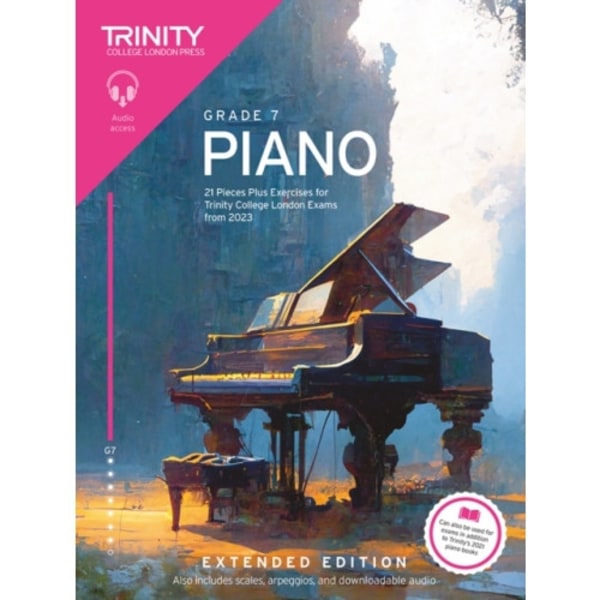 Trinity College London Piano Exam Pieces Plus Exercises from 2023  Grade 7  Extended Edition (häftad, eng)
