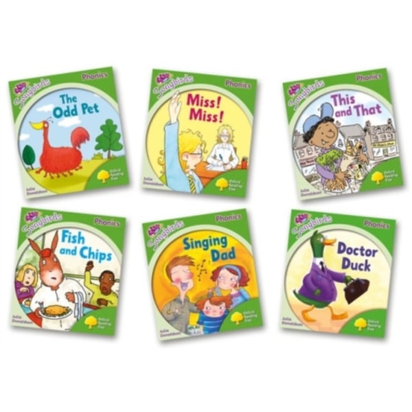 Oxford Reading Tree Songbirds Phonics: Level 2: Mixed Pack of 6 (häftad, eng)