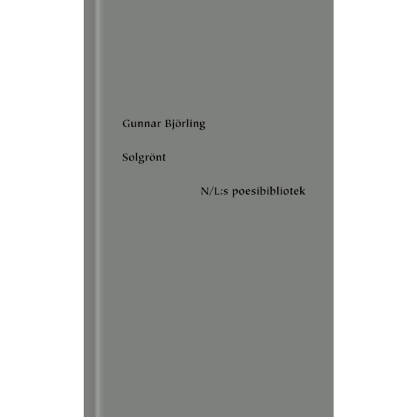 Solgrönt (inbunden)